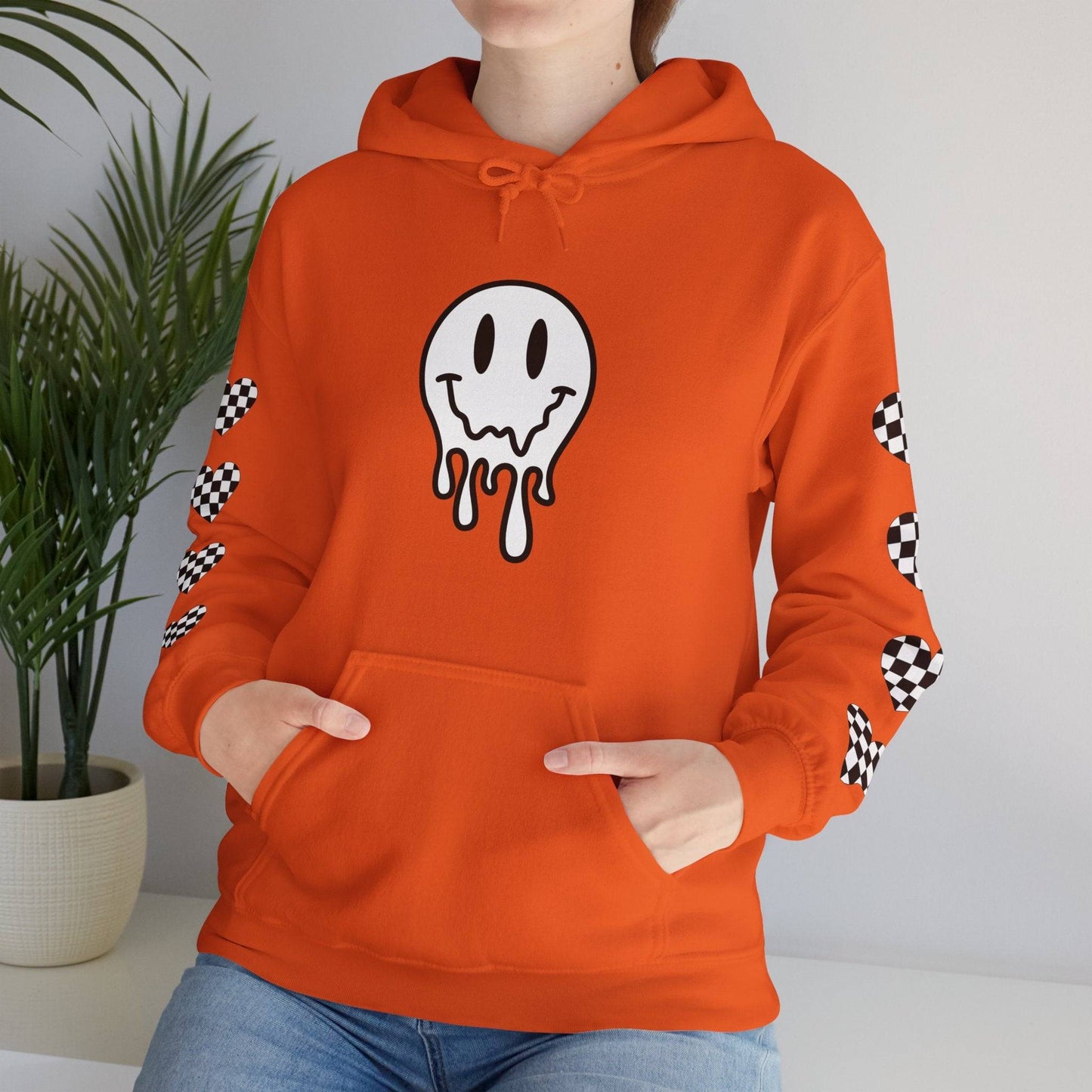 Anti-Social Mom's Club Hoodie Orange