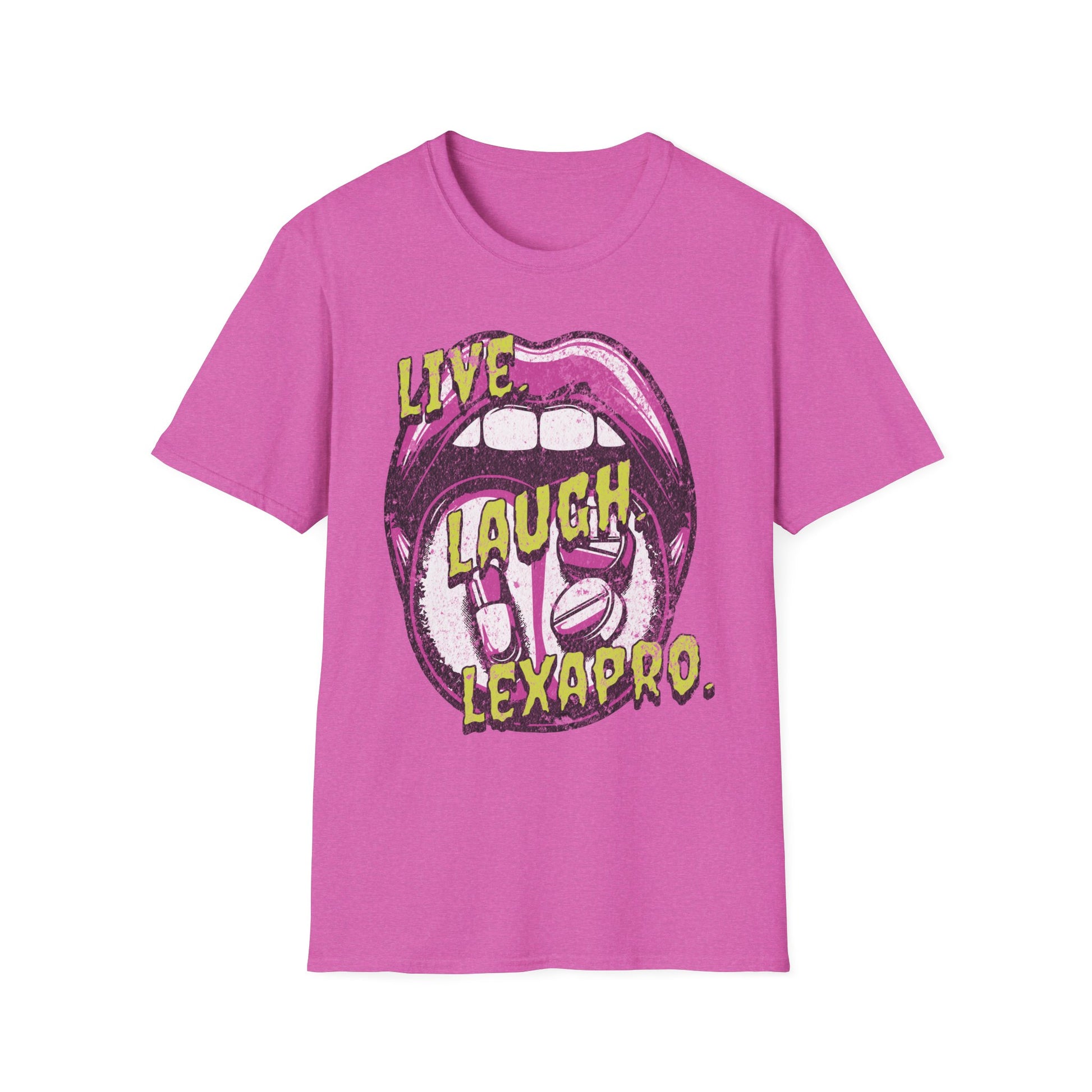 Live Laugh Lexapro | Unisex Softstyle T-Shirt