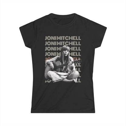 Joni Mitchell T-Shirt Black
