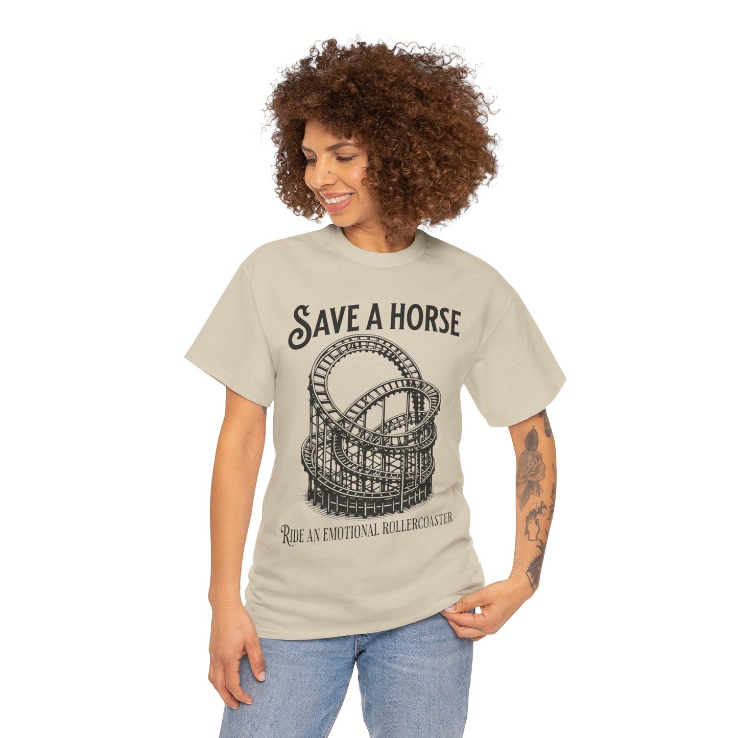 Save a Horse Ride an Emotional Rollercoaster T-shirt