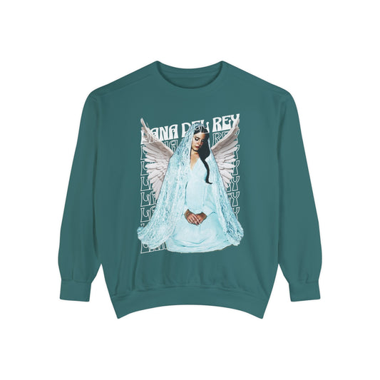 Lana Del Rey Sweatshirt Blue Spruce