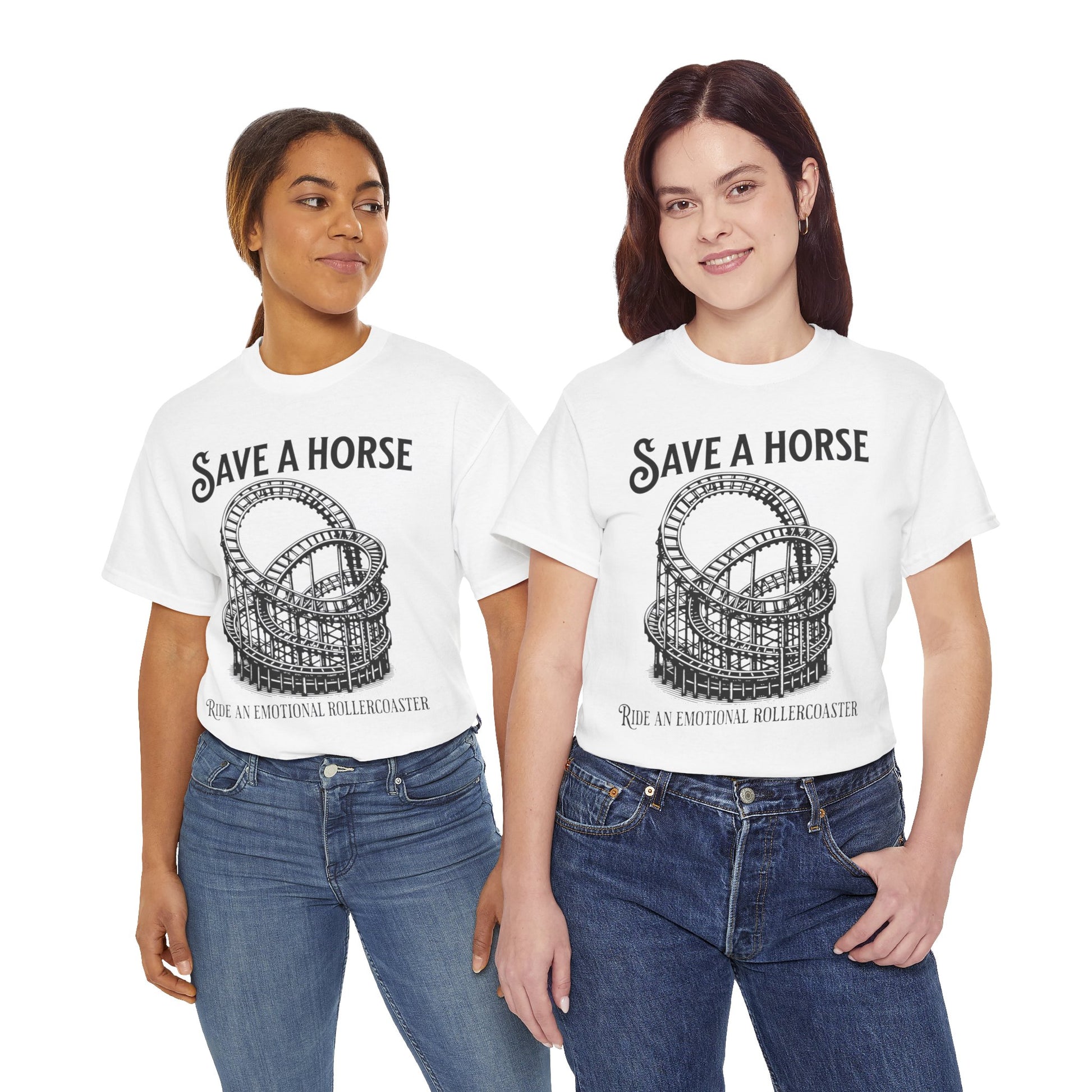 Save a Horse Ride an Emotional Rollercoaster T-shirt