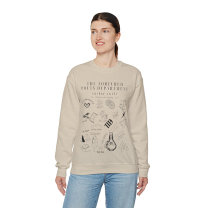 Taylor Swift TTPD Tracklist Sweatshirt