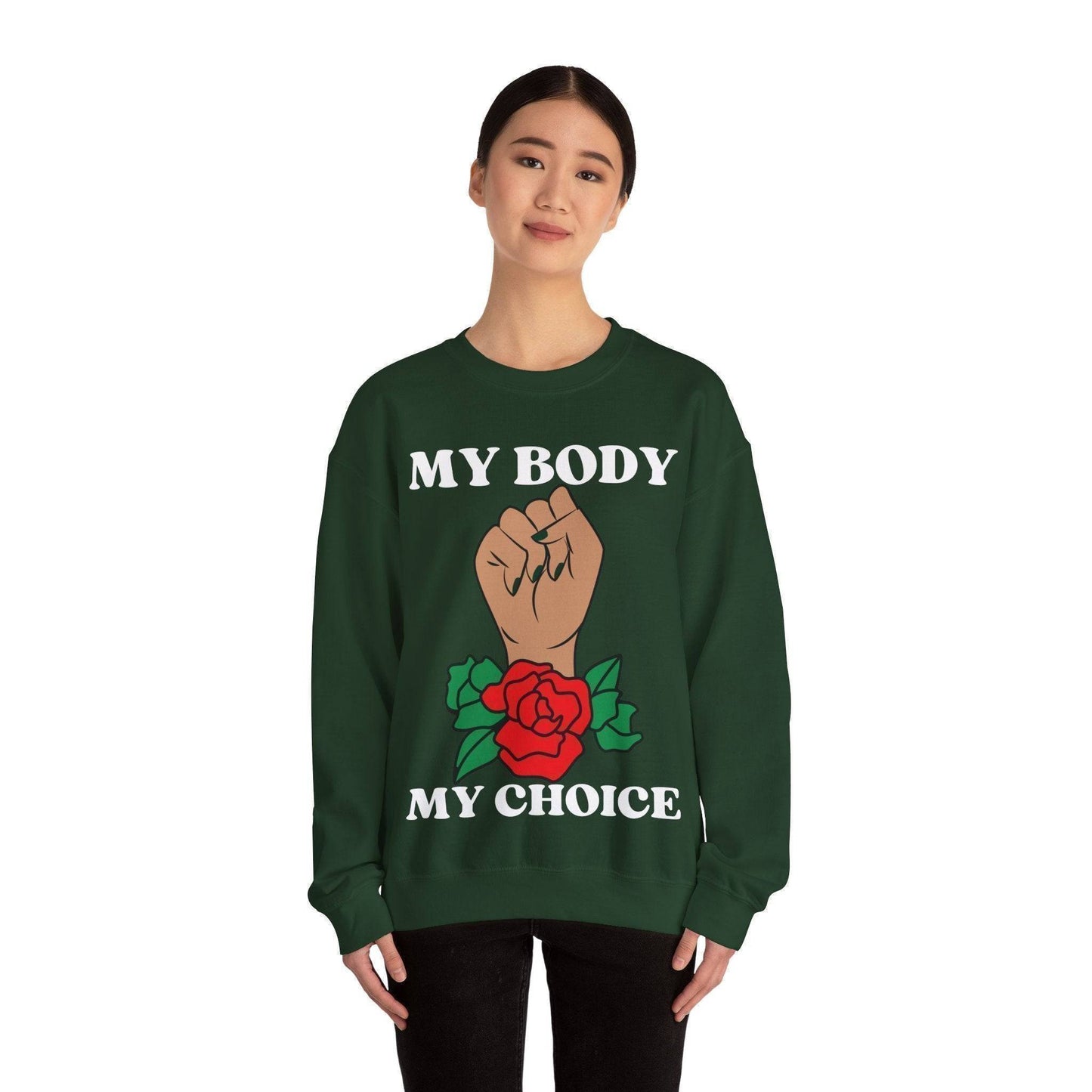 My Body, My Choice Crewneck Sweatshirt