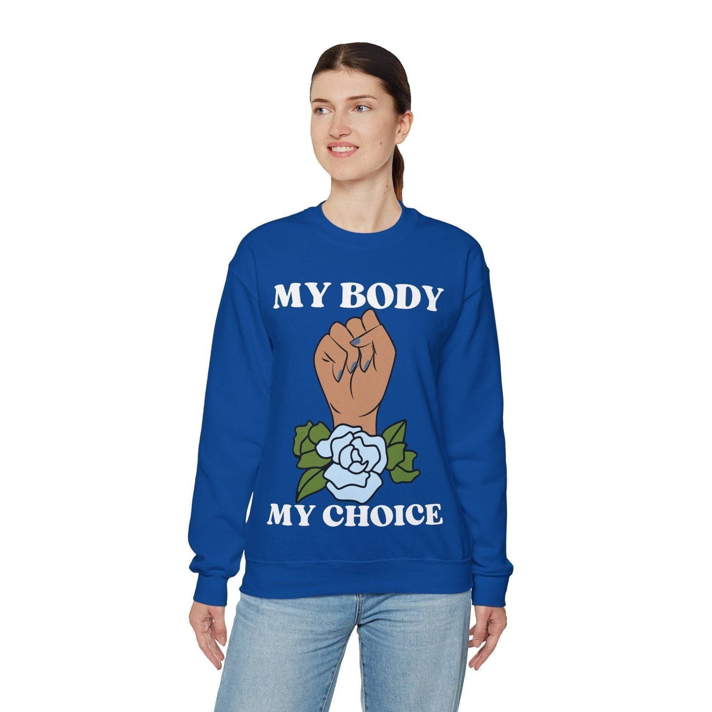 My Body, My Choice Crewneck Sweatshirt