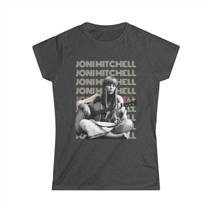 Joni Mitchell T-Shirt Dark Heather