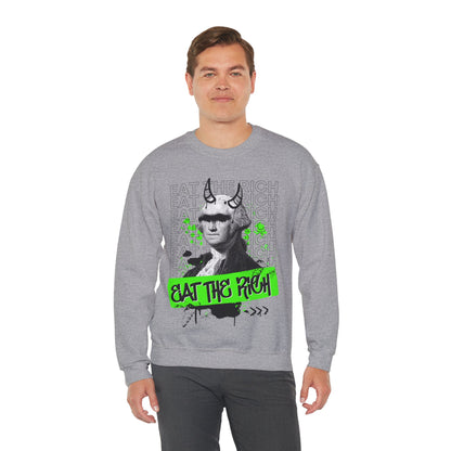 Eat the Rich Graffiti Sweatshirt