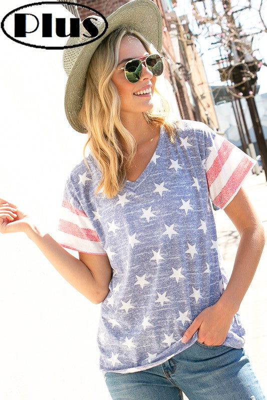 American Flag Plus T-shirt