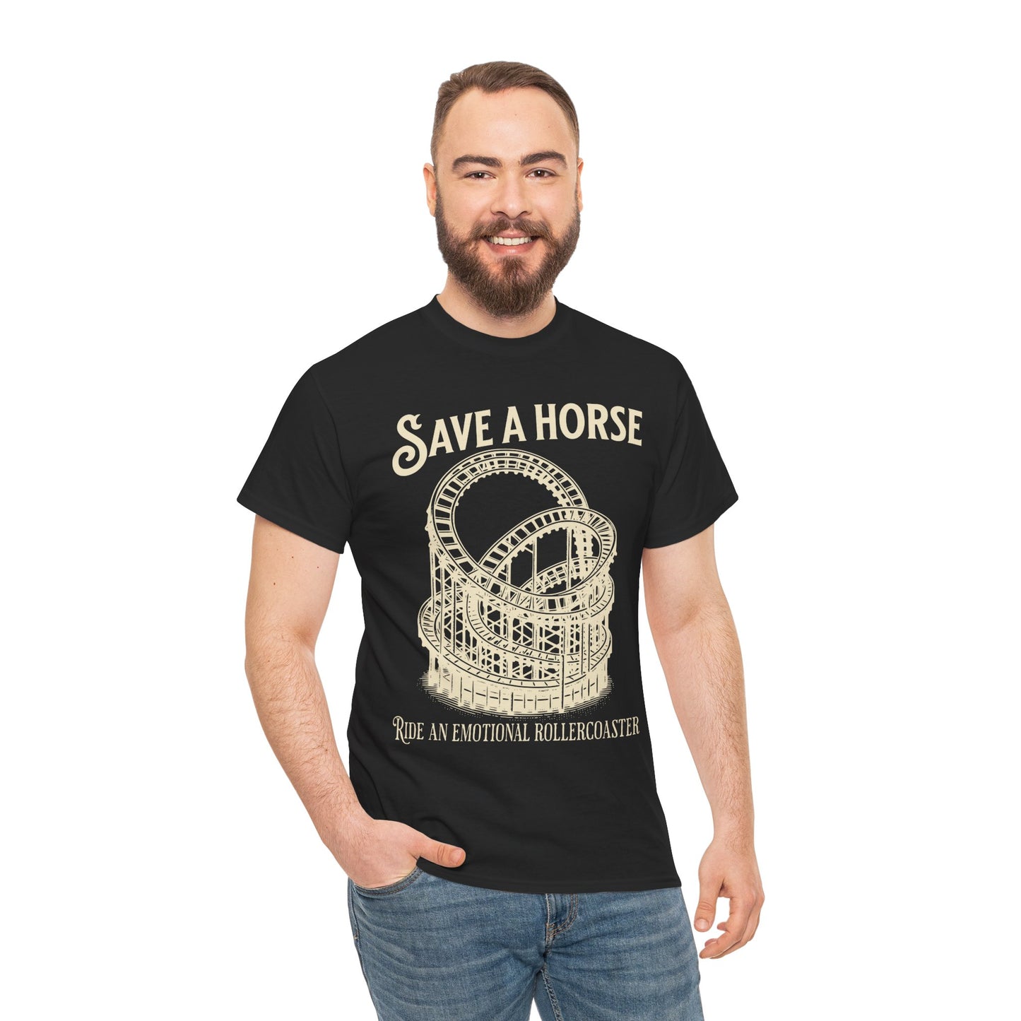 Save a Horse Ride an Emotional Rollercoaster T-shirt