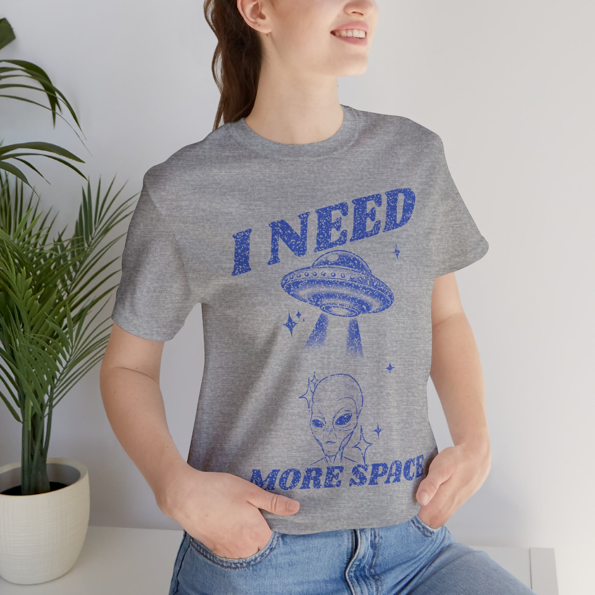 I Need More Space T-Shirt Athletic Heather