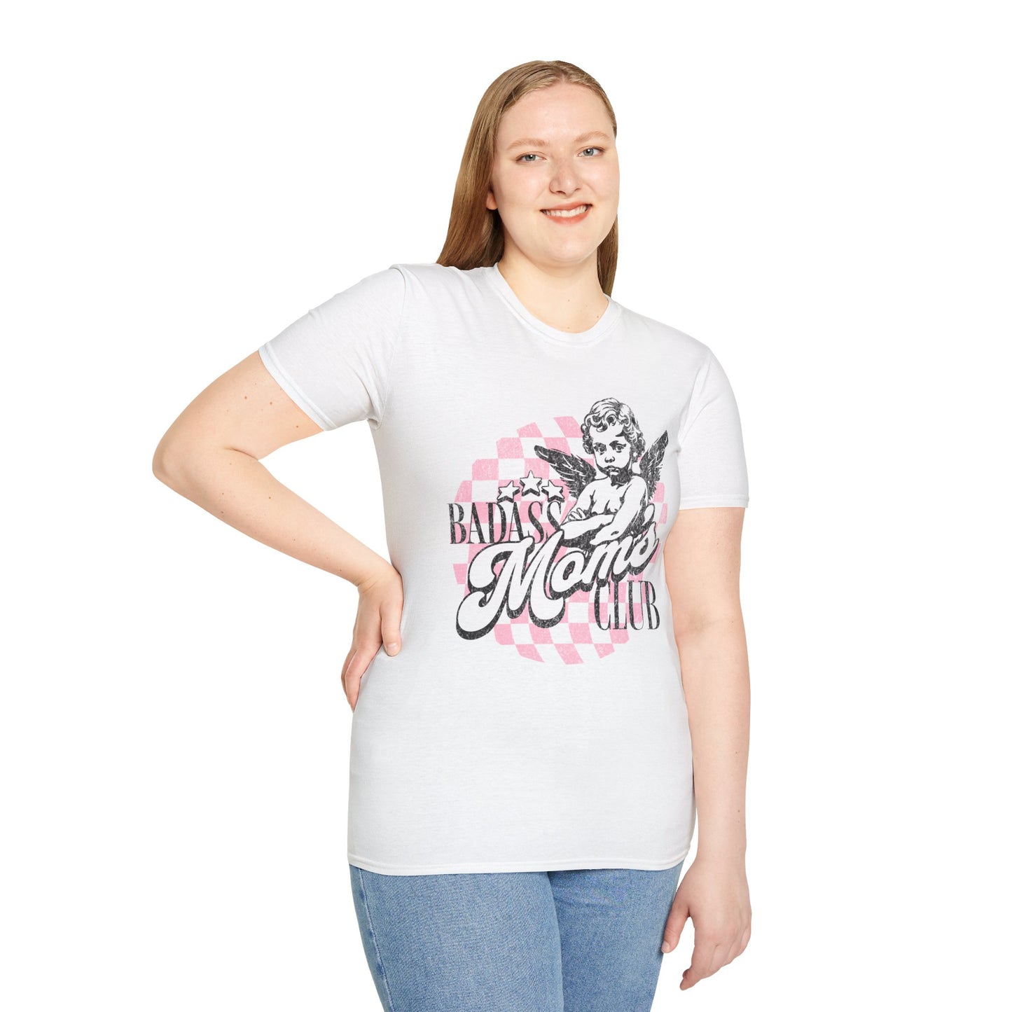 Badass Mom's Club Unisex Softstyle T-Shirt