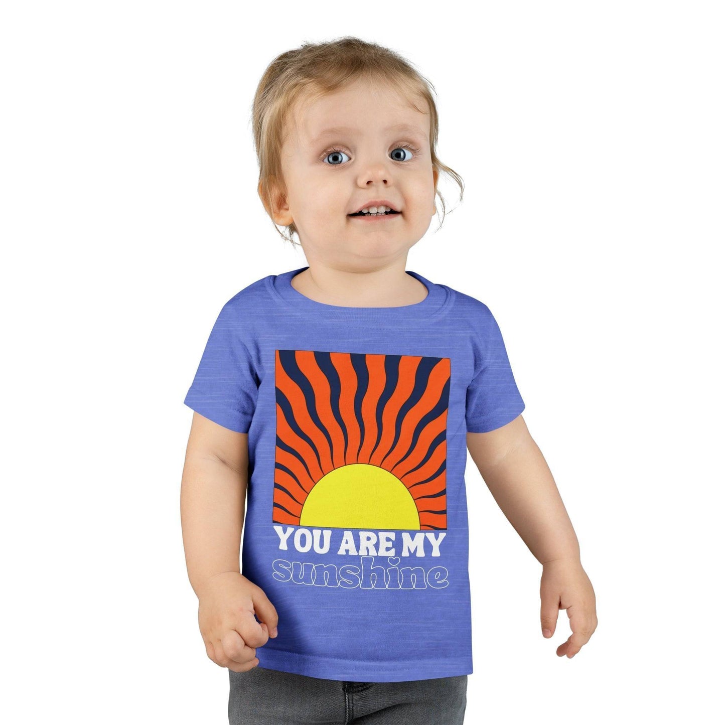 You are my Sunshine Toddler T-shirt Heather Royal