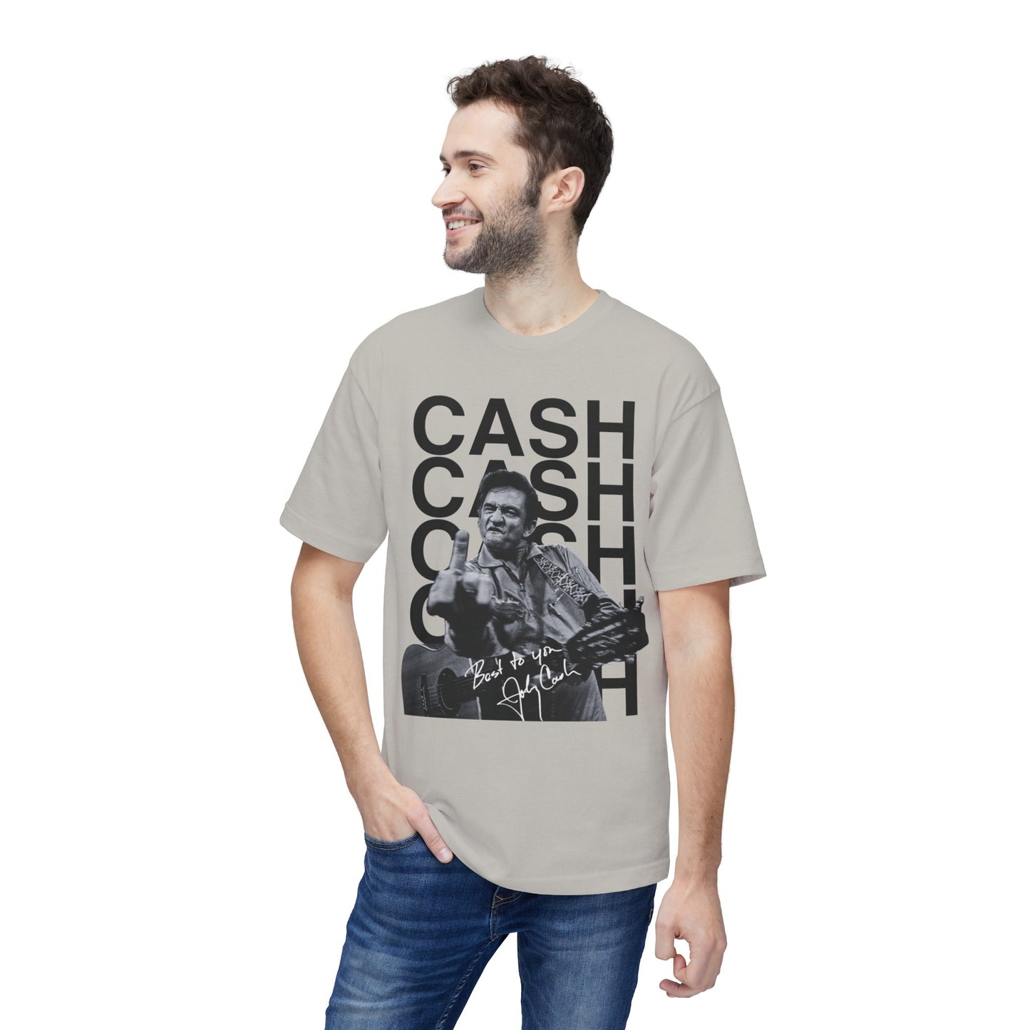 Johnny Cash T-shirt Natural
