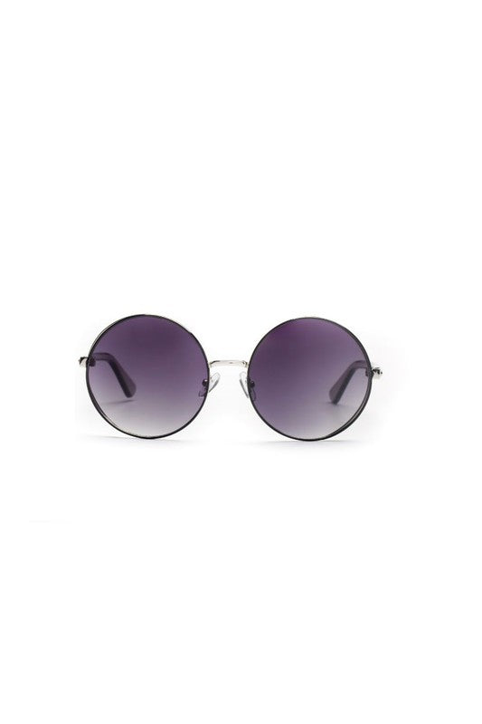 Oversized Oasis Sunglasses Gradient Purple OneSize