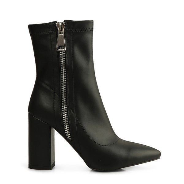 Valeria Pointed Toe Ankle Boots