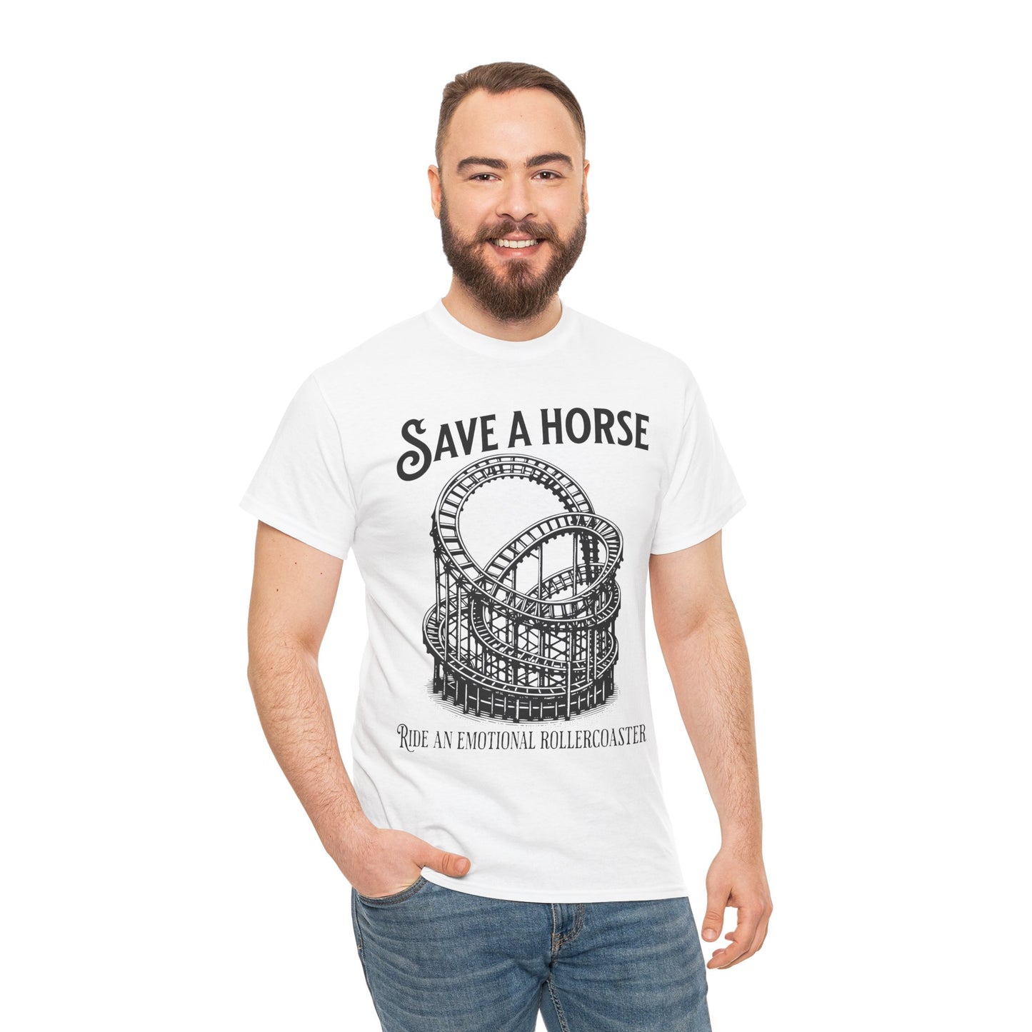 Save a Horse Ride an Emotional Rollercoaster T-shirt