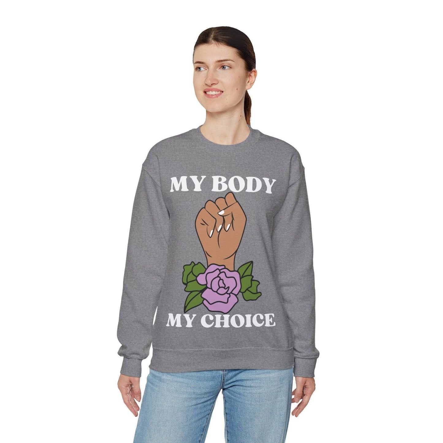 My Body, My Choice Crewneck Sweatshirt