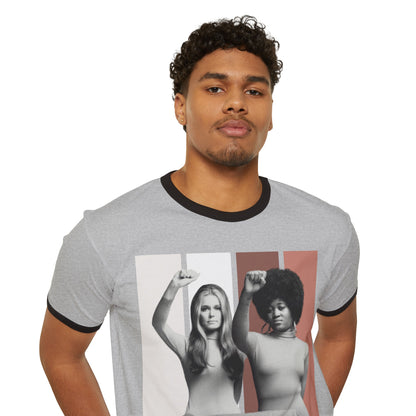 Feminist Icon Retro Ringer Tee