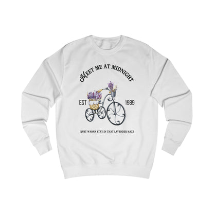 Taylor Swift Lavender Haze Sweatshirt Arctic White