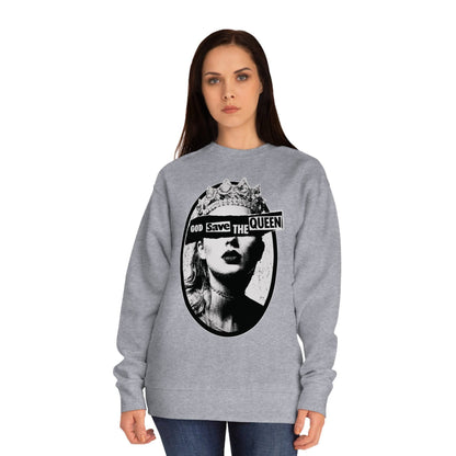 Taylor Swift | God Save The Queen | Unisex Sweatshirt Carbon Grey