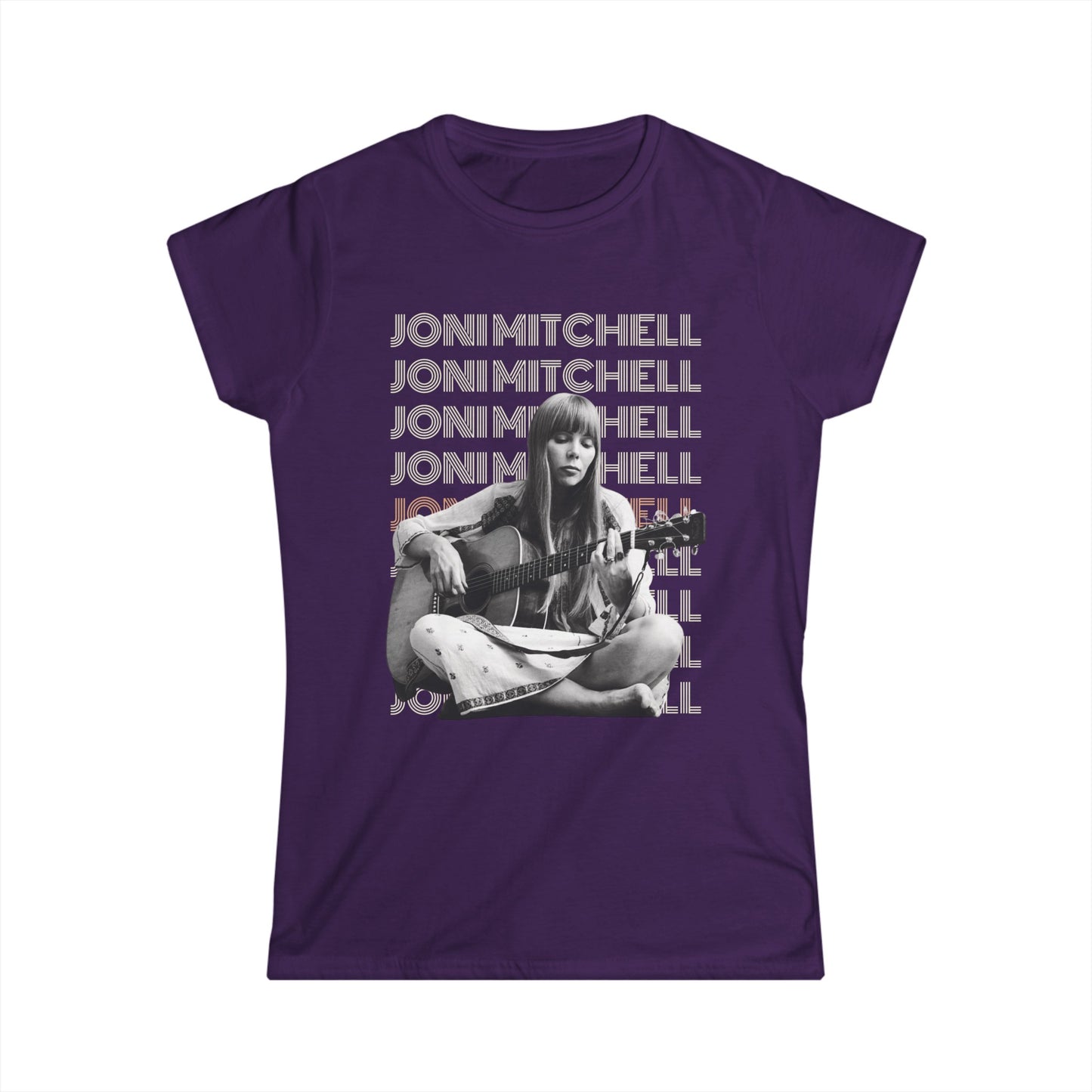 Joni Mitchell T-Shirt Purple