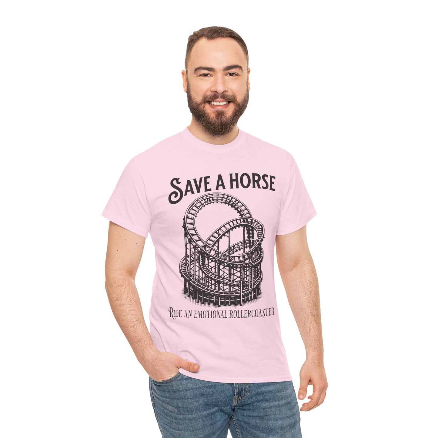 Save a Horse Ride an Emotional Rollercoaster T-shirt