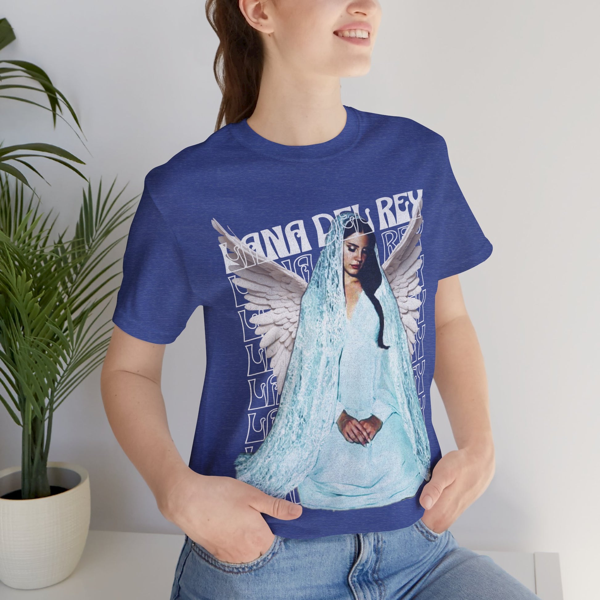 Lana Del Rey T-Shirt Heather True Royal