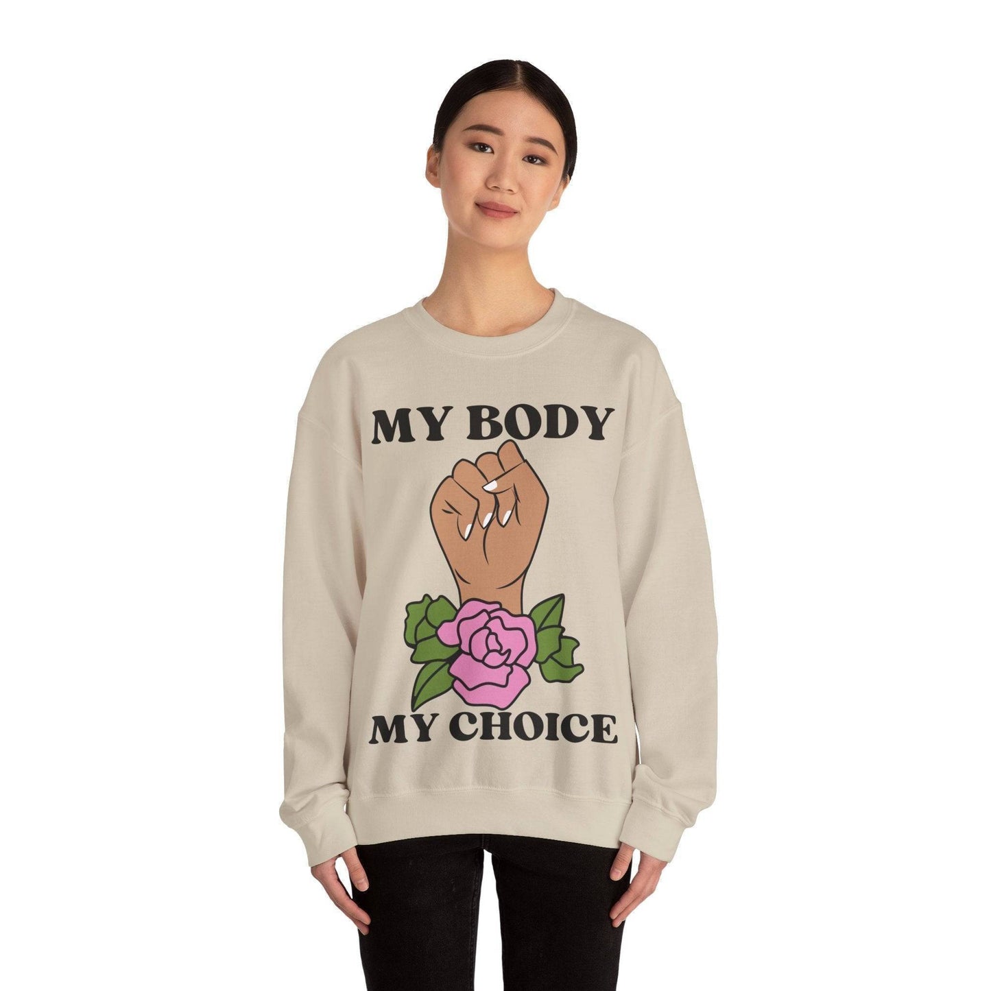 My Body, My Choice Crewneck Sweatshirt