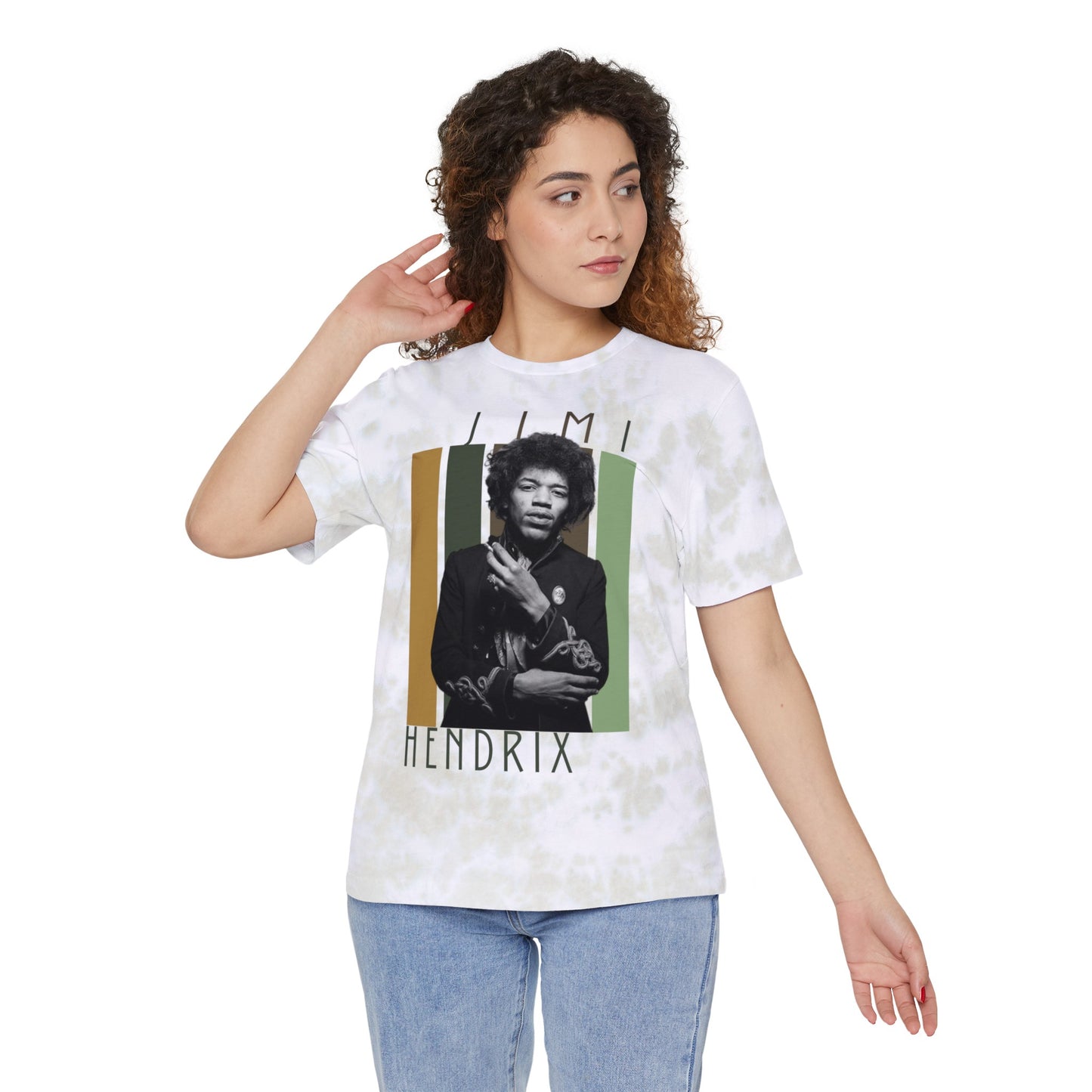 Purple Haze Jimi Hendrix Tie-Dye Tee