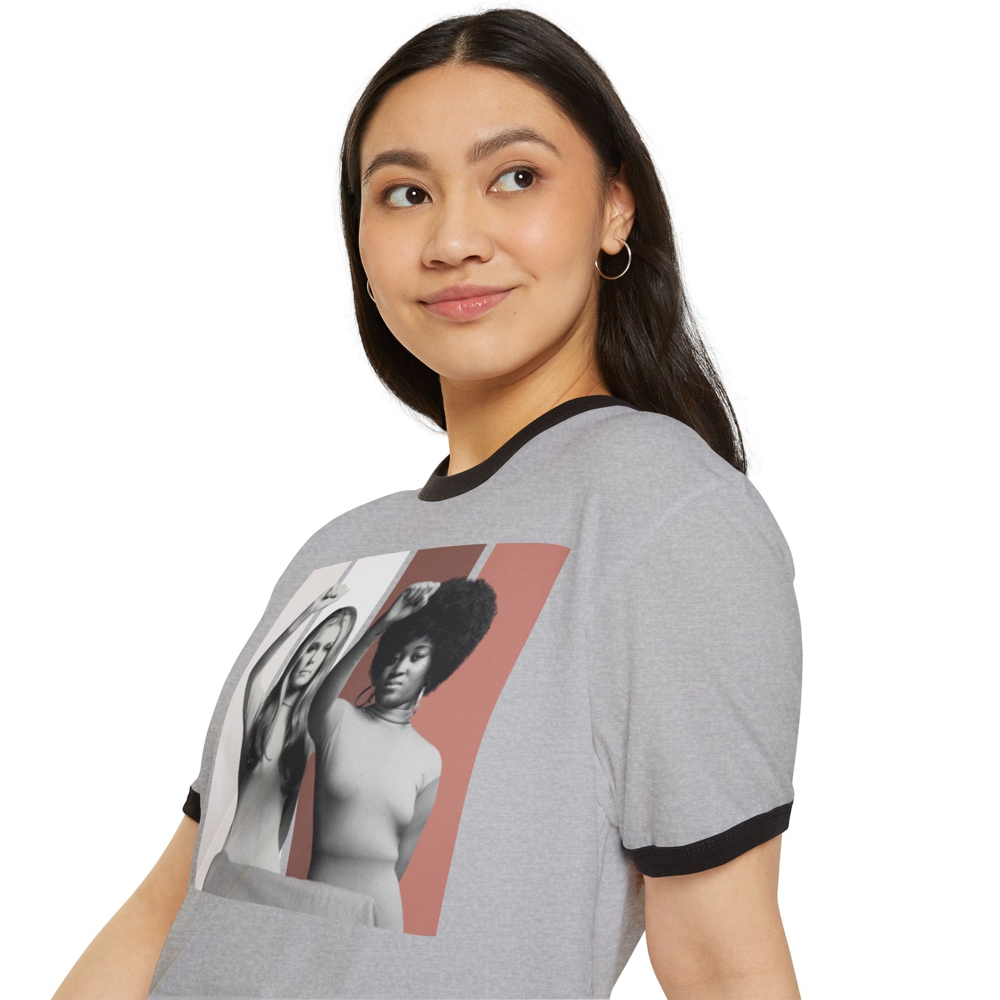 Feminist Icon Retro Ringer Tee