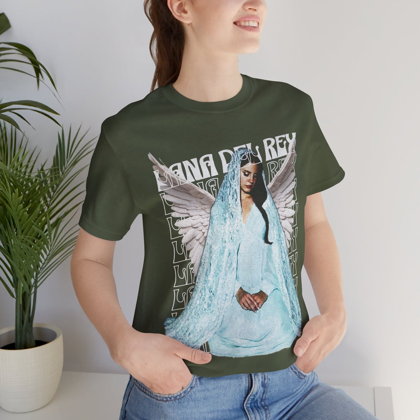 Lana Del Rey T-Shirt Military Green