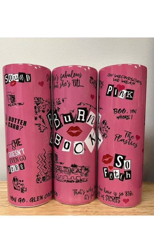 Burn Book Tumbler Multi One Size