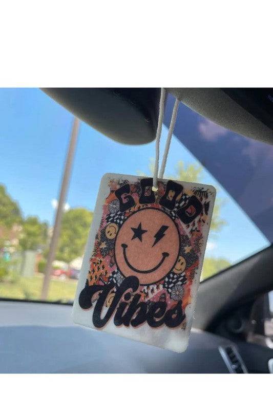 Good Vibes Retro Airfreshner One Size