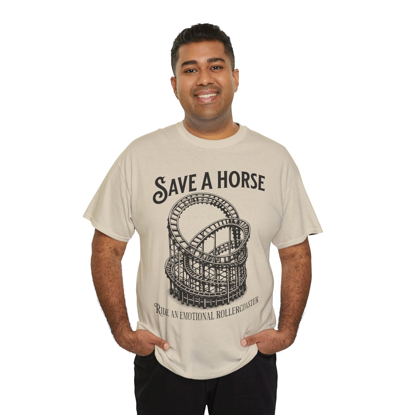 Save a Horse Ride an Emotional Rollercoaster T-shirt