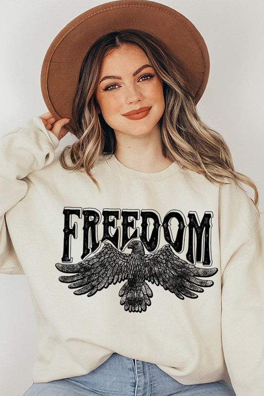 Freedom Eagle Sweatshirt SAND