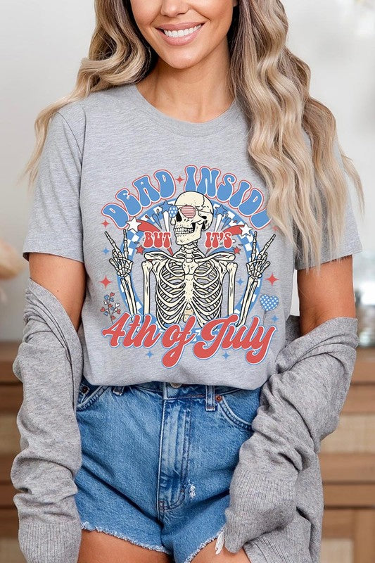 Dead Inside T-Shirts ATHLETIC HEATHER