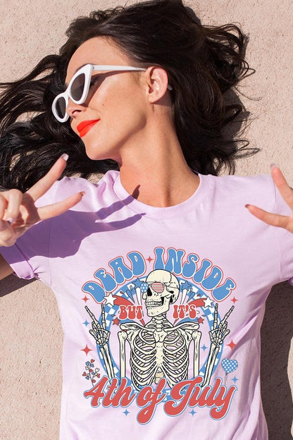 Dead Inside T-Shirts LILAC