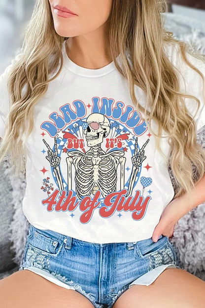 Dead Inside T-Shirts VINTAGE WHITE