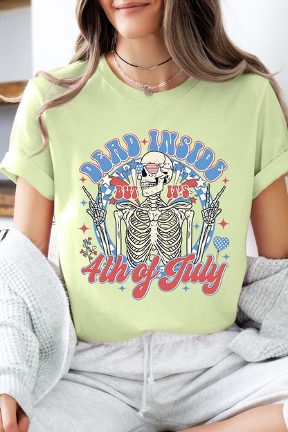 Dead Inside T-Shirts SPRING GREEN