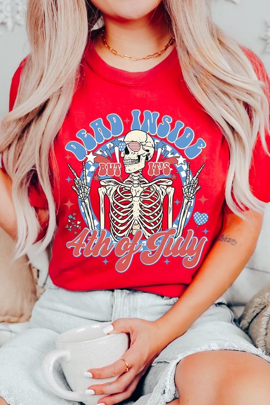 Dead Inside T-Shirts RED