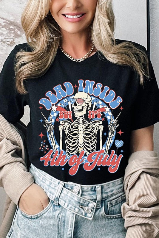 Dead Inside T-Shirts BLACK