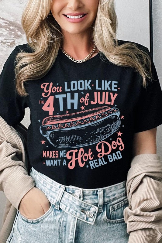 You Look Like The 4th of July T-Shirt BLACK