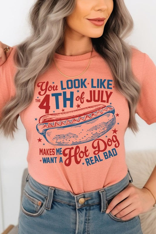 You Look Like The 4th of July T-Shirt SUNSET