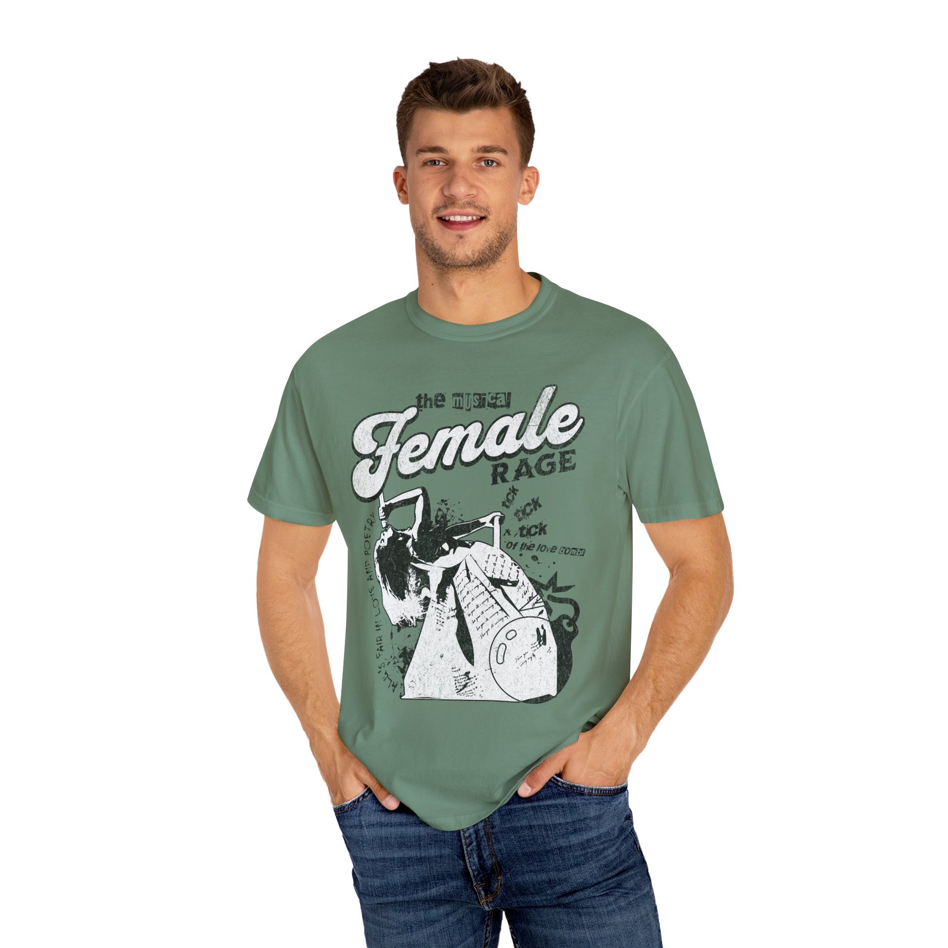 TS Female Rage | Unisex Ultra Cotton Tee Light Green