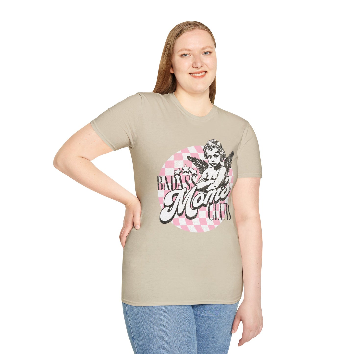 Badass Mom's Club Unisex Softstyle T-Shirt