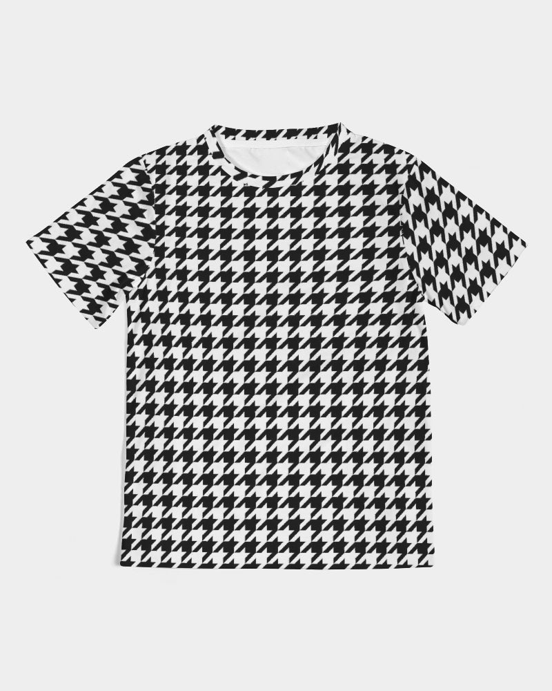 Houndstooth Kids T-Shirt white