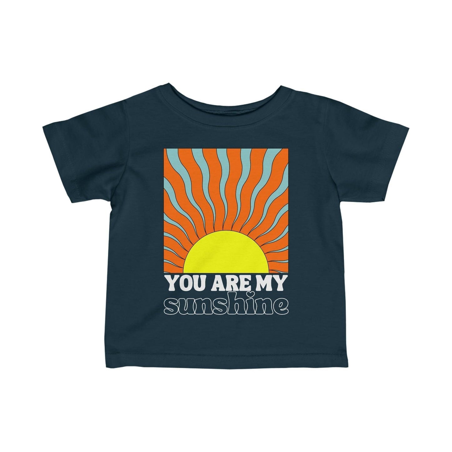 You are My Sunshine Infant T-Shirt Navy