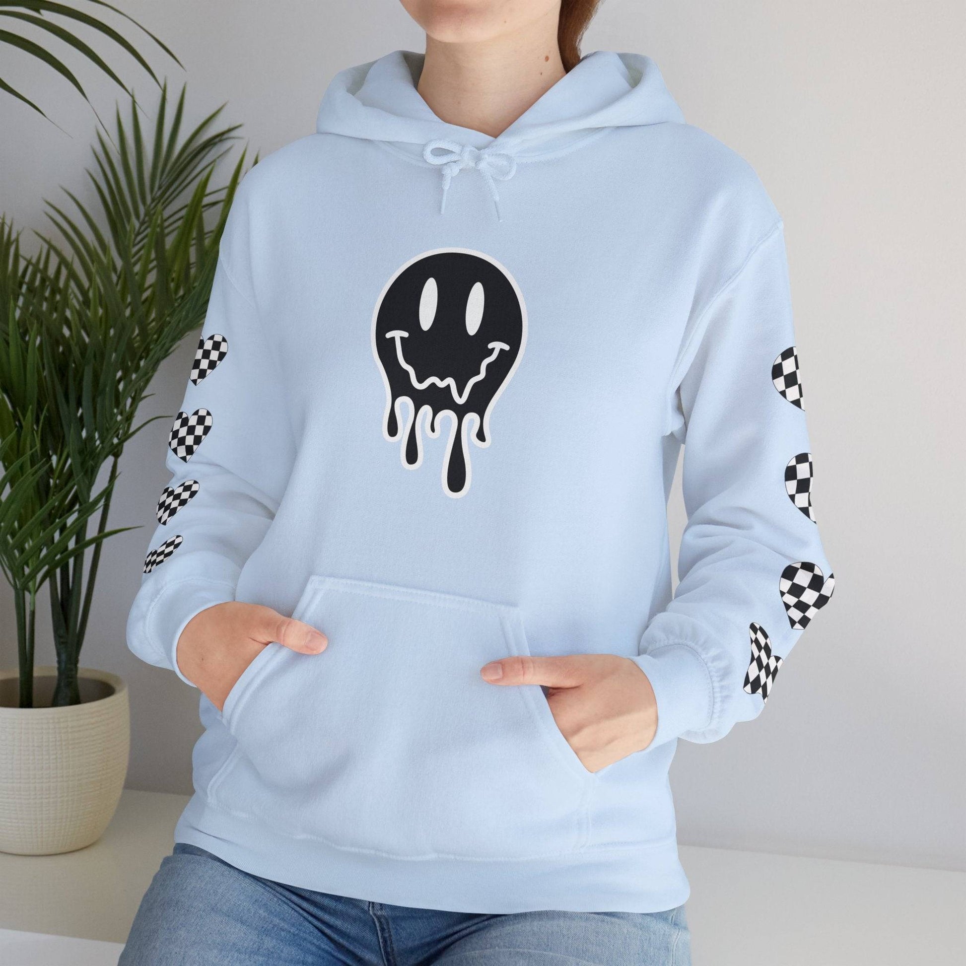 Anti-Social Mom's Club Hoodie Light Blue