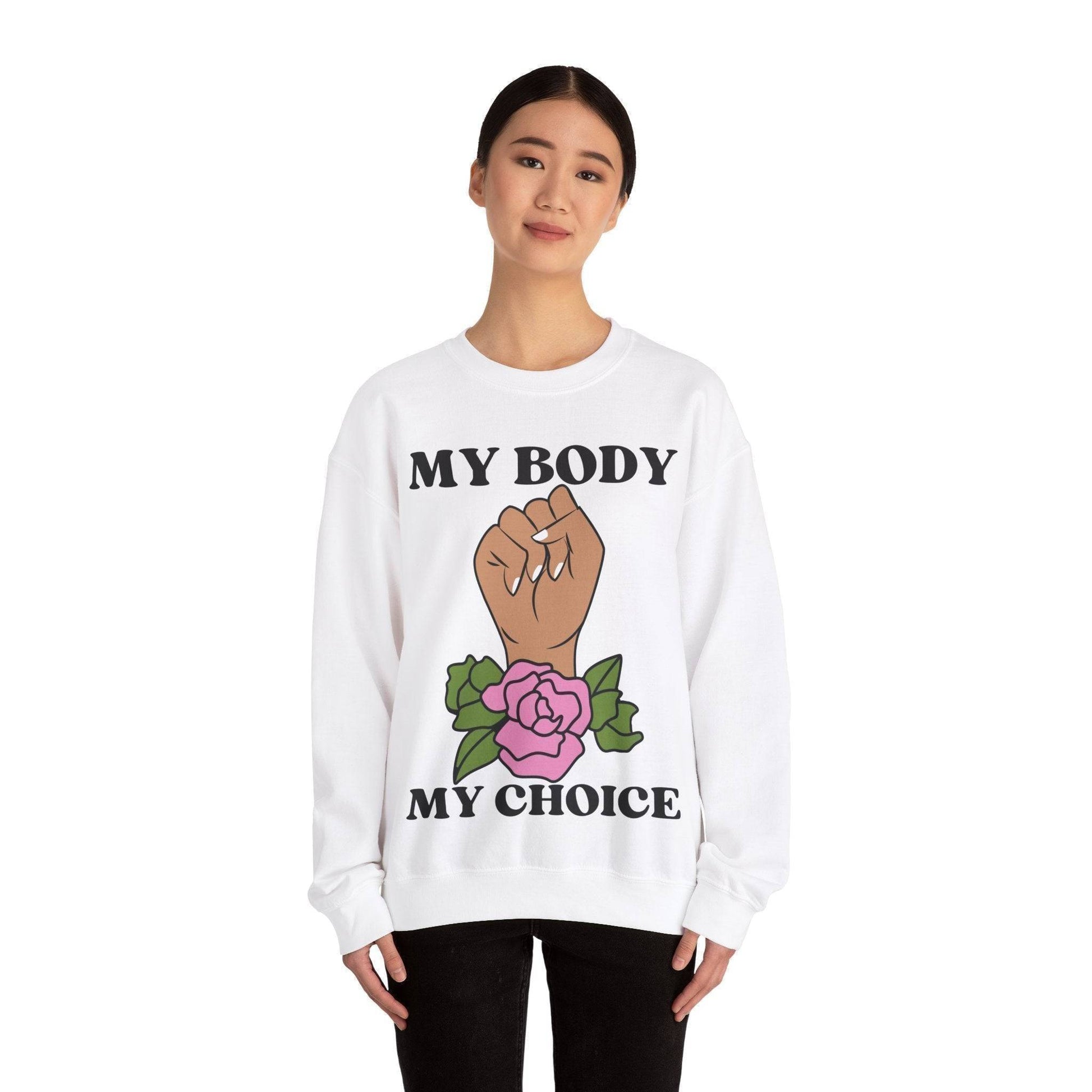 My Body, My Choice Crewneck Sweatshirt