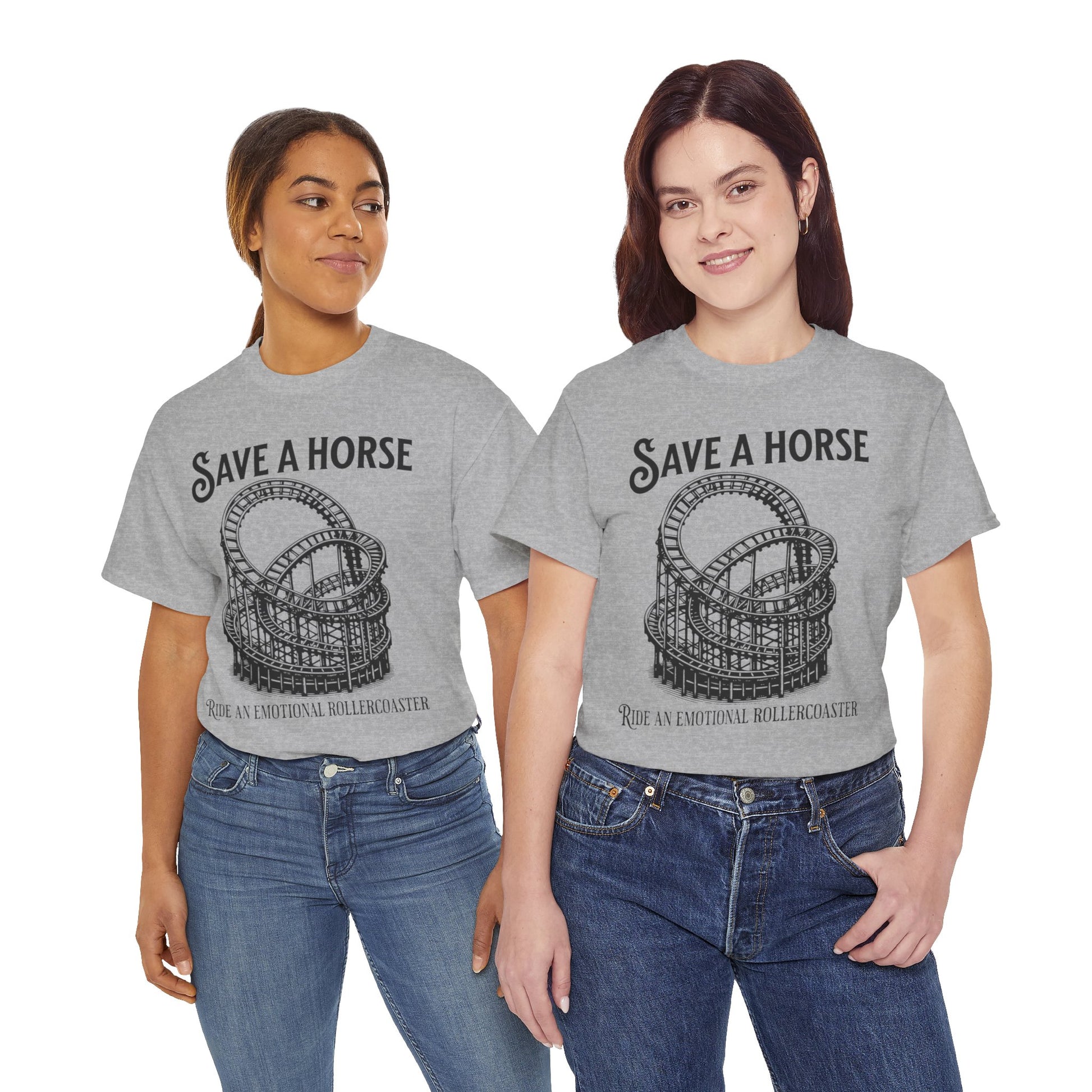 Save a Horse Ride an Emotional Rollercoaster T-shirt